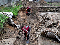 Раскопки Большой синагоги в Вильнюсе