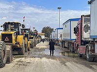 Израиль пока не разрешил провоз в Газу "караванов" и инженерного оборудования