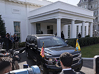 28 февраля. Президент Украины покидает Белый дом после встречи с Трампом
