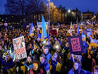 В Берлине прошел марш российской оппозиции под лозунгом "Россия против Путина"