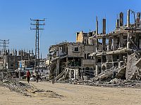 Военнослужащий получил легкие ранения в результате взрыва здания в Рафиахе