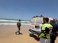 Одномоторный самолет упал в море в Бат-Яме