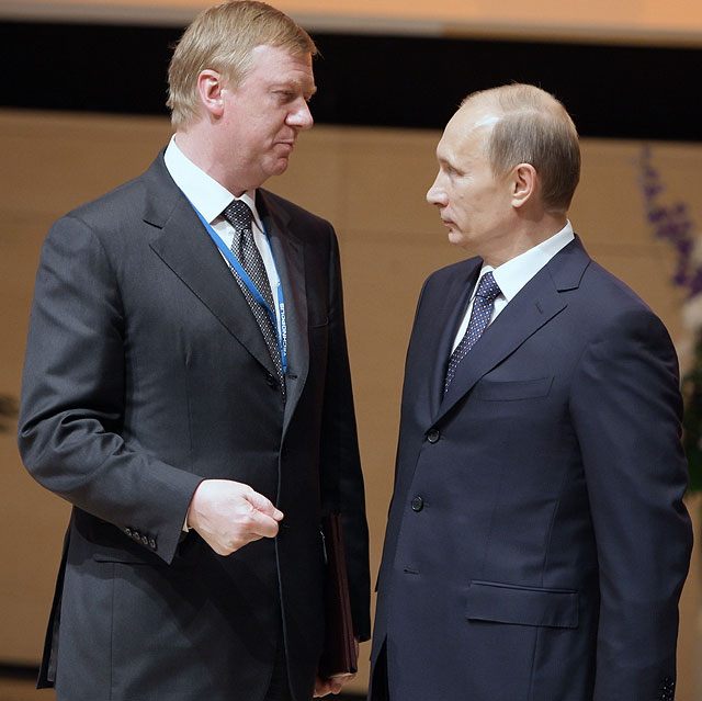С Владимиром Путиным, 2010 год
