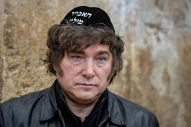 Президент Аргентины вновь посетил Стену Плача в Иерусалиме. Фоторепортаж
