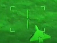 ЦАХАЛ опубликовал видео перехвата иранского "шахеда" израильским вертолетом
