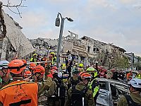 Уточнение МАДА после попадания ракеты в дома в прибрежном районе: 13 раненых

