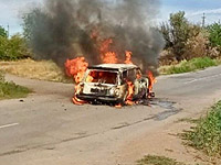 В Запорожском районе российский дрон нанес удар по гражданской легковой машине