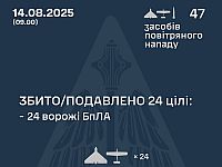 Генштаб ВСУ: перехвачены 24 из 45 БПЛА. Минобороны РФ: сбиты 44 беспилотника, горит НПЗ
