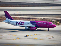 Wizz Air представила график полетов из Израиля, добавив два новых маршрута