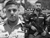 Старший сержант Томер Элиягу Калифи и старший сержант Галь Йосеф