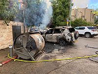 "День помех" в Иерусалиме: поджоги в Рехавии и Гиват-Раме, сожжены машины
