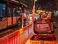Автобус сбил пожилого пешехода в Бат-Яме, пострадавший в критическом состоянии
