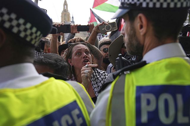 Демонстрация в поддержку Palestine Action в Лондоне. Фоторепортаж
