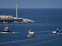 В порт Ашдода отбуксированы восемь судов второй "флотилии Сумуда"