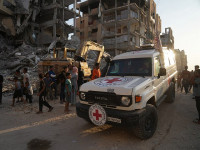 "Красный Крест" получил останки заложника и направляется навстречу ЦАХАЛу