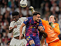 "Реал" победил "Барселону". Три отмененных гола "Реала" и не забитый пенальти