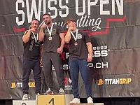 Израильтянин Коневски завоевал два "золота" на соревнованиях по армрестлингу Swiss Open