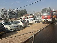 Пожар в Беэр-Шеве, женщина в тяжелом состоянии
