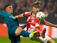 "Майнц" одержал победу над "Фиорентиной" 2:1