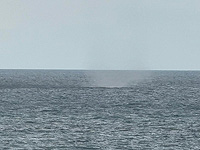 Водяной смерч около побережья Израиля: погода меняется. Видео