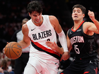 "Дабл-дабл" Дени Авдии. "Хьюстон" разгромил "Портленд"