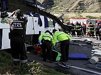 Авария автобуса в Эквадоре, множество погибших
