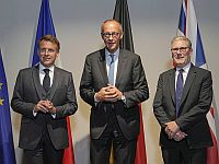 В Берлине прошла неформальная встреча лидеров Германии, Франции и Великобритании
