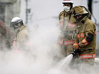 Сильный пожар на юго-западе Японии, пострадали не менее 170 домов
