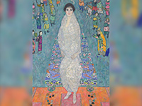 Картина Густава Климта "Портрет Элизабет Ледерер"