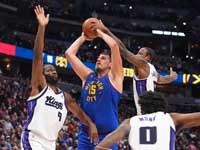 Лидер "Денвера" Никола Дончи сделал "дабл-дабл 40+"