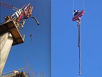 В Иерусалиме подросток забрался на стрелу крана, проводится спасательная операция
