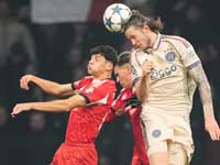 Лига чемпионов. "Бенфика" обыграла "Аякс", "Юнион" - "Галатасарай"