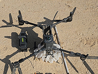 На границе с Иорданией перехвачен беспилотник с контрабандным грузом оружия