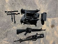 На границе с Египтом были перехвачены оружие и наркотики
