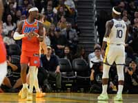 Голден Стэйт Уорриорз - Оклахома-Сити Тендер 112:124