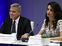 Джордж Клуни рассказал, что его жена Амаль присутствовала на встрече "Братьев-мусульман"