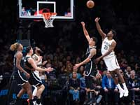 НБА. Израильтяне набрали 14 очков. "Бруклин" победил