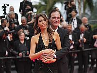 Даниэла Пик с мужем - режиссером Квентином Тарантино