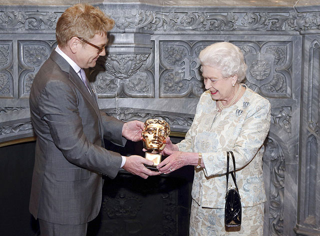 С Королевой Елизаветой II, 2013 год