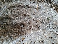 В ряде районов Израиля выпал град
