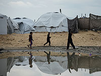 Последствия шторма "Байрон" в Газе. Фоторепортаж