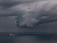 Шторм "Байрон" в Израиле: проливные дожди, затопления, снег на Хермоне