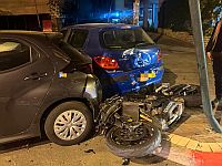 ДТП в Петах-Тикве, тяжело травмирован мотоциклист
