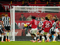 Футбол. Чемпионат Англии. "Манчестер Юнайтед" победил "Ньюкасл"