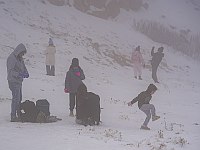 Из-за наплыва посетителей горнолыжный курорт Хермон закрыт для въезда