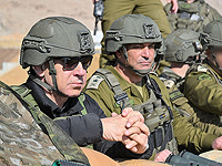 Нетаниягу во время визита на территорию Сирии