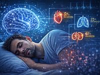 Новая модель ИИ может во время вашего сна прогнозировать риск заболеваний
