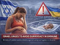 Минюст Израиля призвал отказаться от использования суррогатного материнства в Украине

