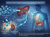 Селезенка тренирует иммунную систему для переносимости трансплантации
