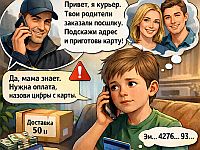 Мошенничество через доверчивых детей: "У нас есть посылка для мамы"
